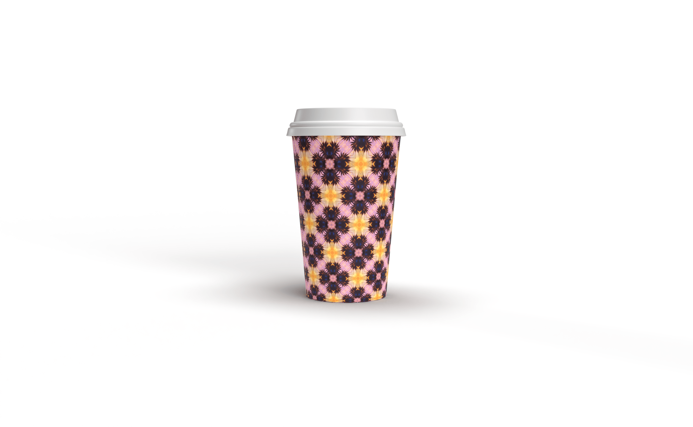 おしゃれで可愛いテイクアウト用のコーヒーカップデザイン